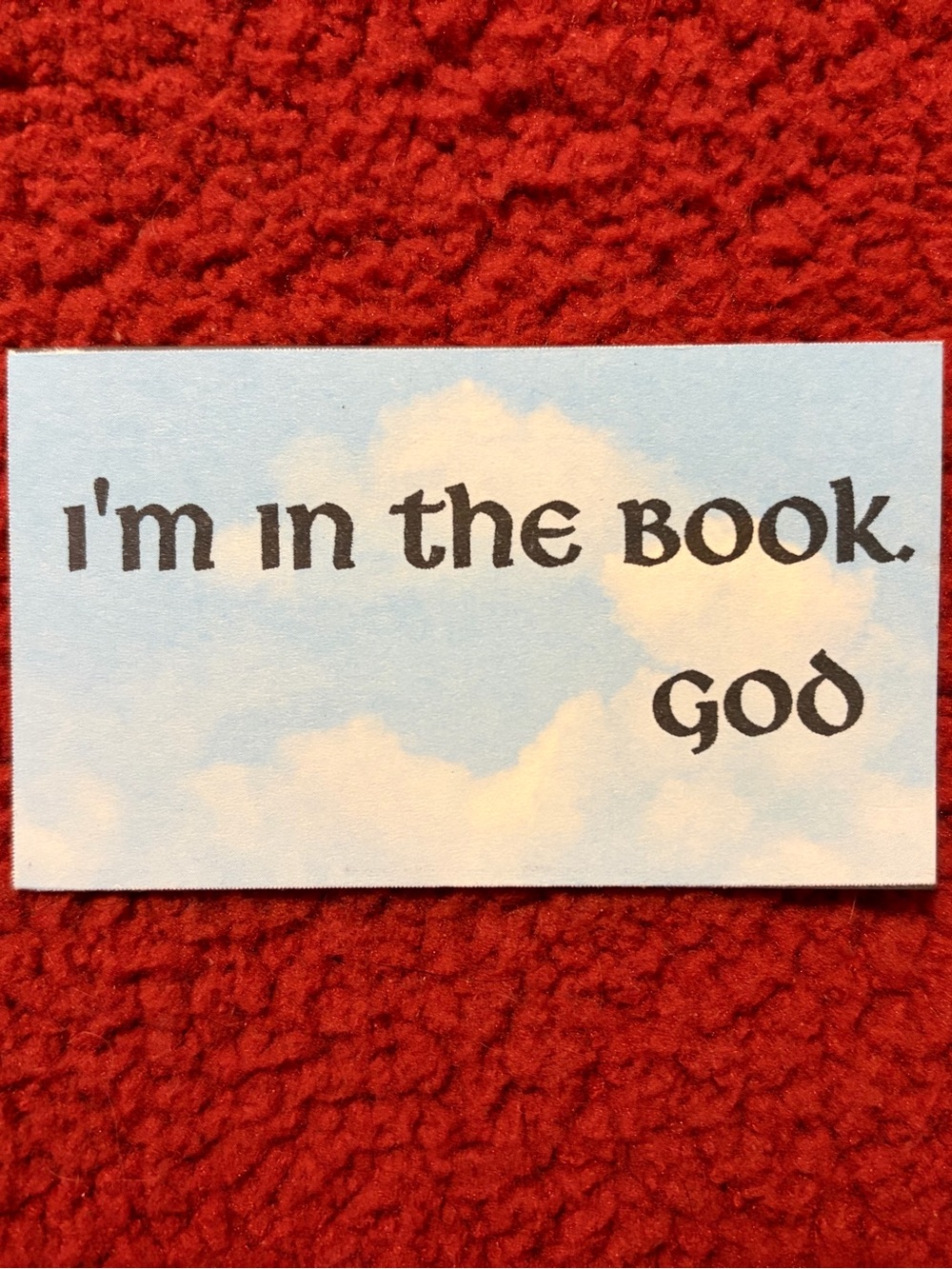 Messages from God magnet